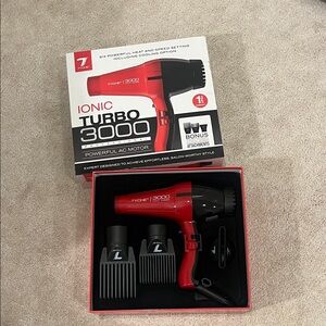 TYCHE Turbo 3000 Red Hair Dryer